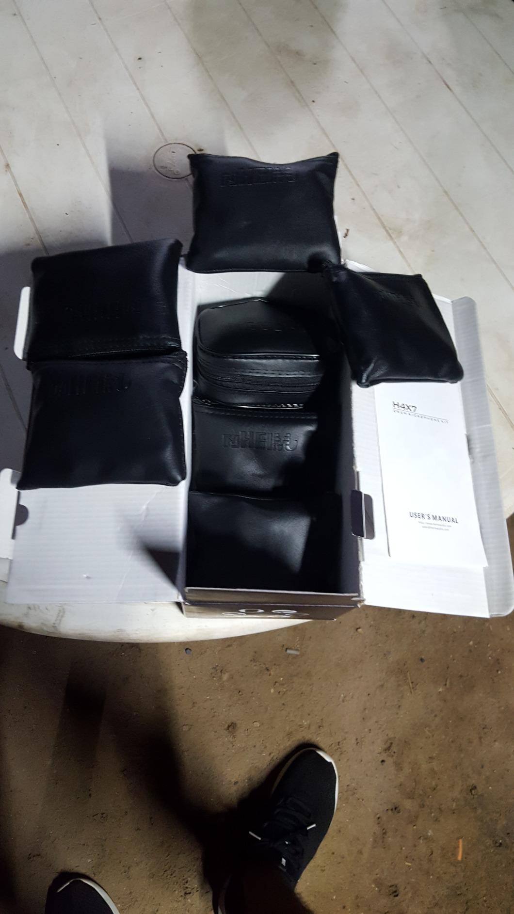 Wired Microphone Kit for Drum and Other Musical Instruments … (A Whole Set Mic) customer photo 2