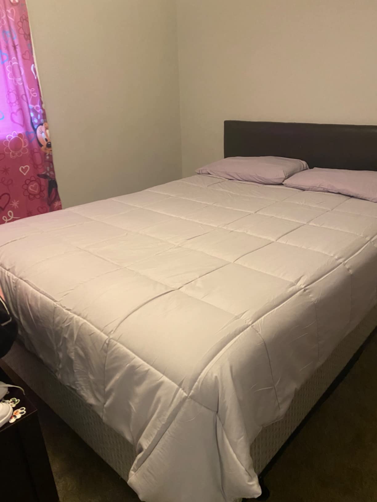 Down Alternative Comforter Blue/Grey Queen Size - All Season Duvet Insert customer photo 1