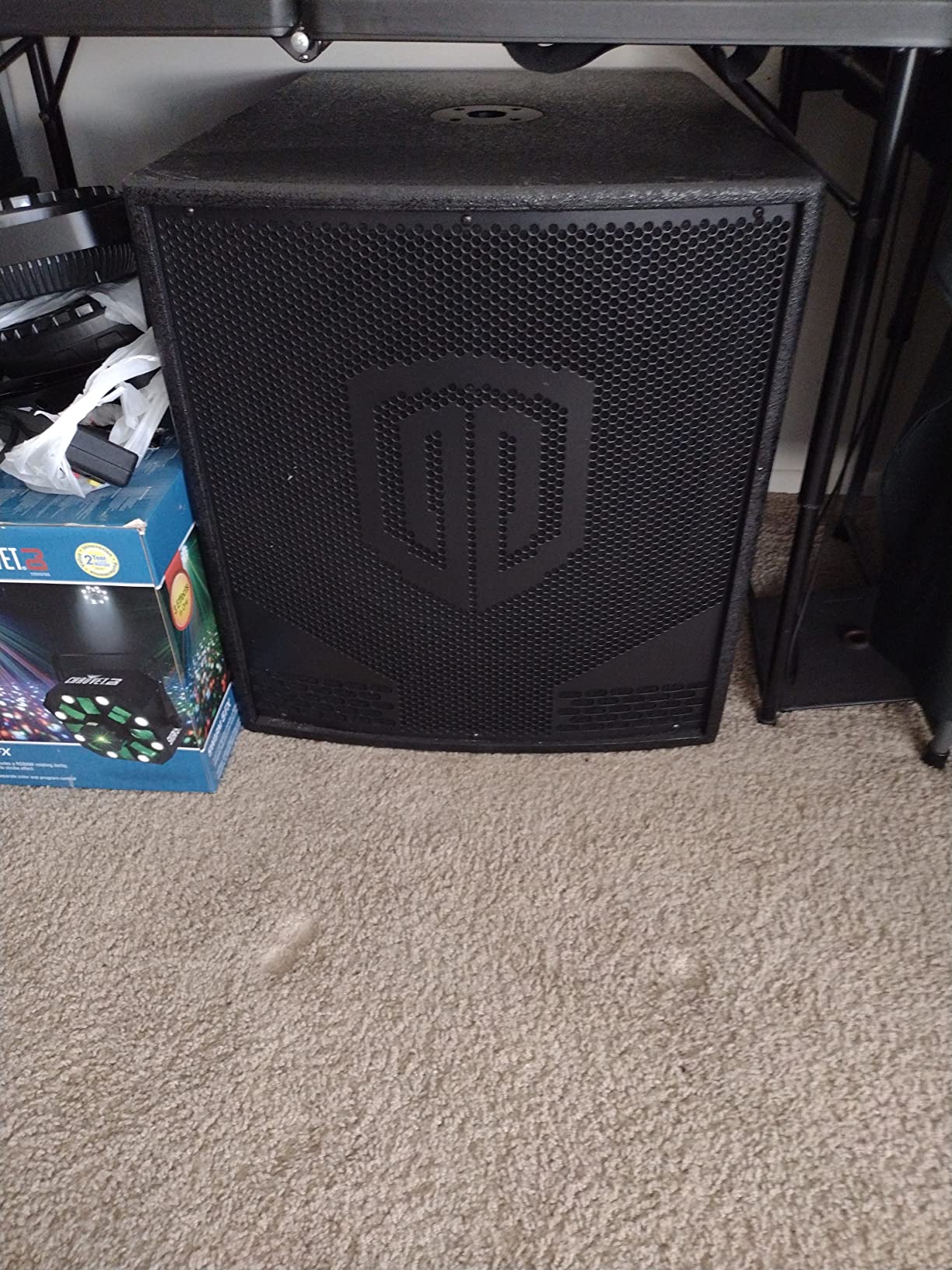 PRORECK PR18 18 inch 2000W P.M.P.O Active Powered PA DJ Subwoofer Cabinet (ONE Subwoofer) customer photo 2