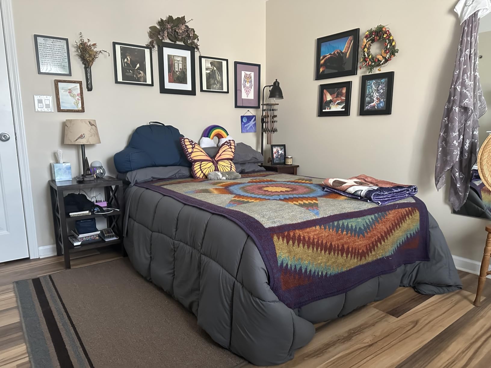 TEXARTIST White Queen Comforter, All Season Down Alternative Duvet Insert customer photo 1