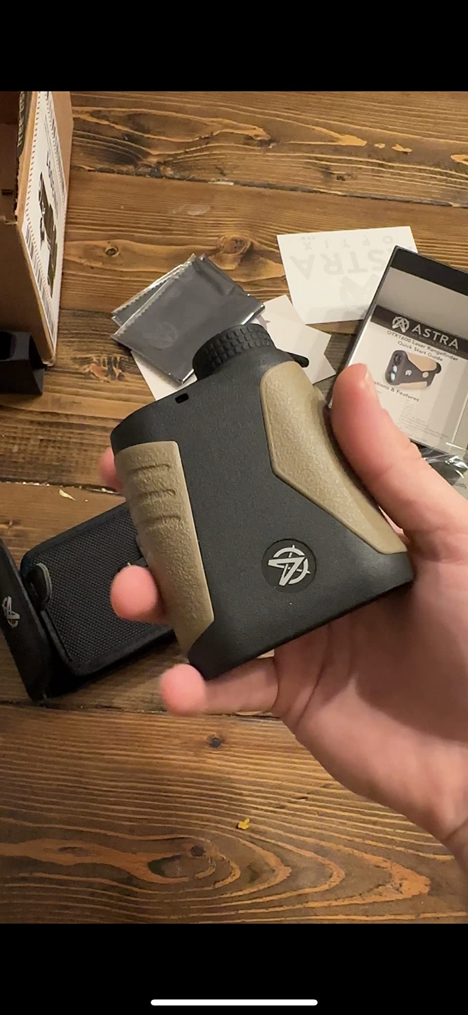 Astra Optix OTX/HTX-1600 1760-Yard Laser Rangefinder for Hunting customer photo 2