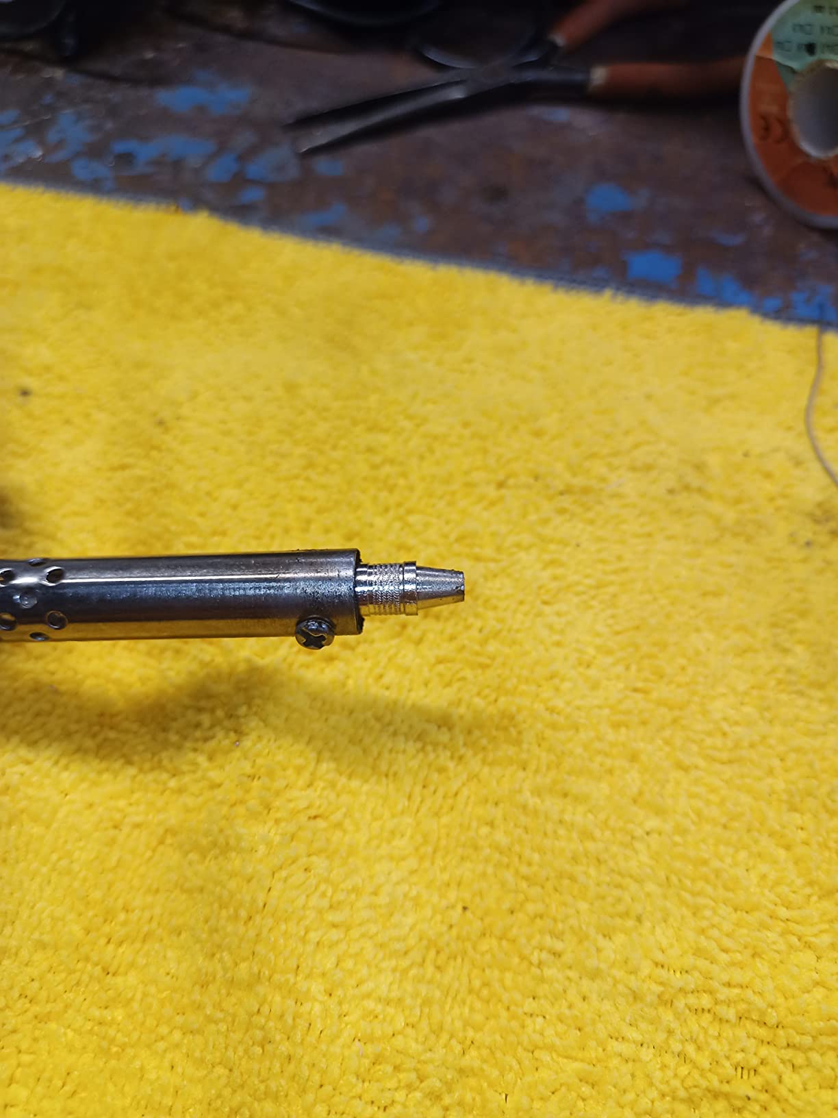 Solder Sucker, Automatic Desoldering Pump Vacuum, Portable Electric Solder Tin Sucker, Vacuum Soldering Remove Pump Desoldering Machine, AC110V 30W with 3 Soldering Suction Tips customer photo 1
