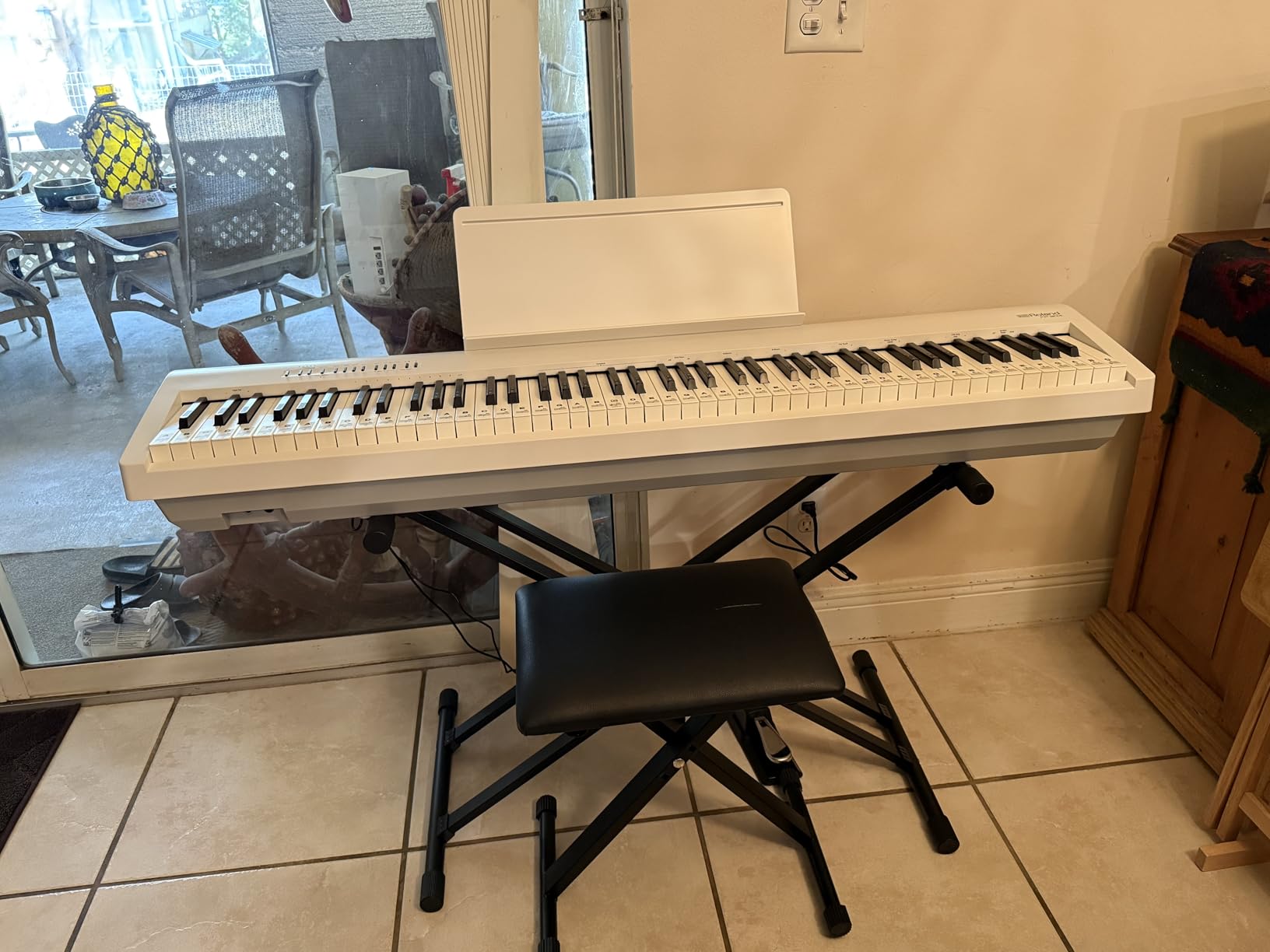 Roland FP-40 88-Key Digital Piano - Black customer photo 2