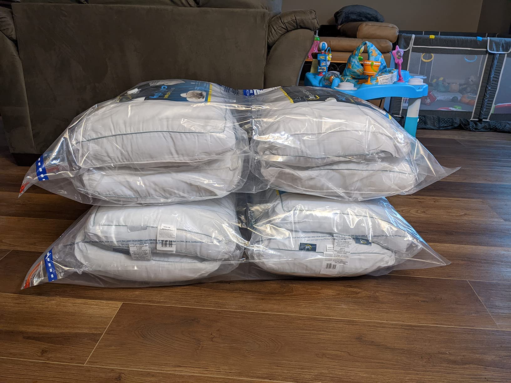 Shrink-Pak Space Bags Vacuum Storage Bags for Bedding Jumbo Compression 3 Pack Clear for Comforters Blankets (3 Jumbo/Bedding Solo) customer photo 2