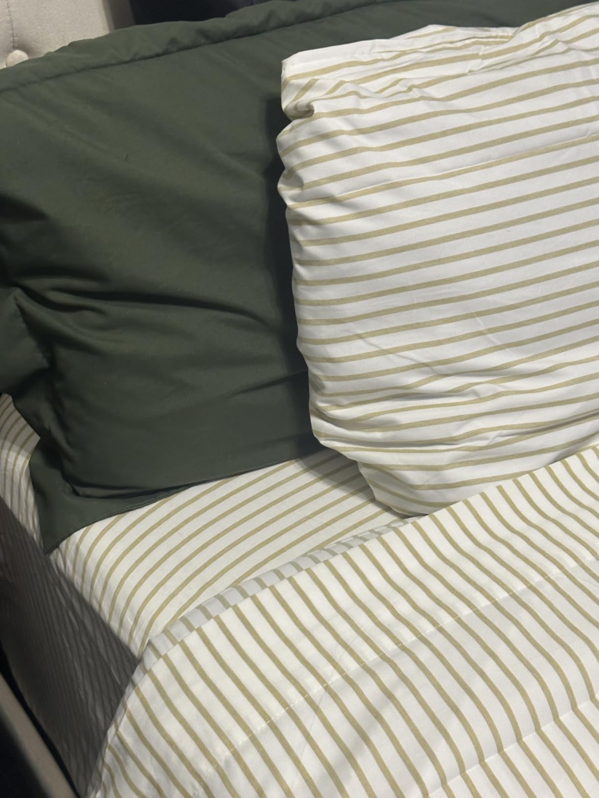 King Size 4 Piece Sheet Set - Breathable & Cooling Sheets - Steel Blue customer photo 1