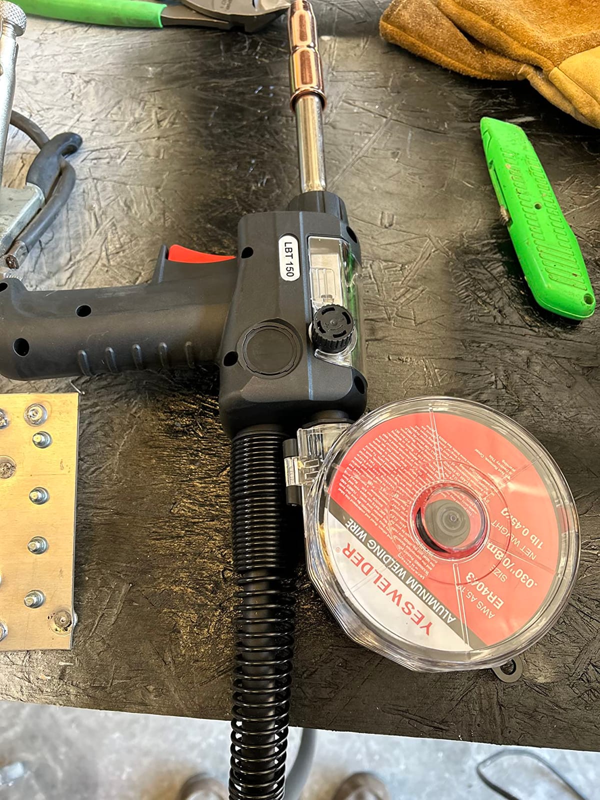 YESWELDER 150A Spool Gun, 10 ft Cable customer photo 2
