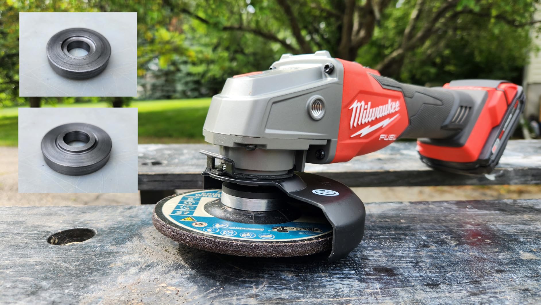 Milwaukee Electric - M18 Fuel. 4-1/2 / 5 Variable Speed Braking Grind customer photo 2