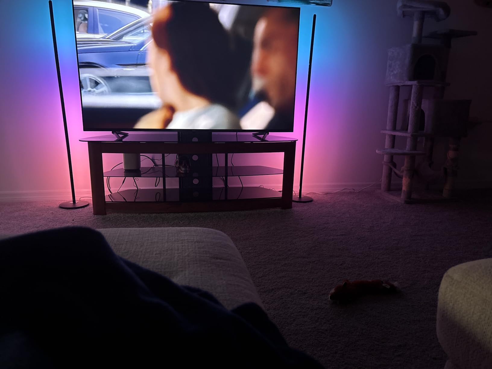 Govee RGBIC Floor Lamp, 1000lm LED Corner Lamp customer photo 2