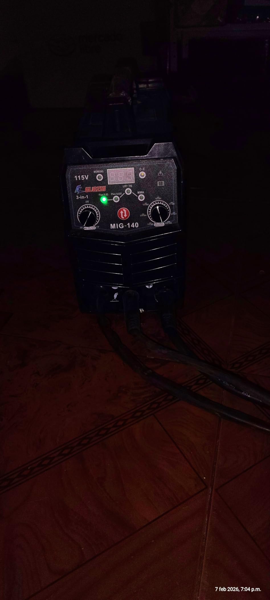 ‌GZ GUOZHI 140A MIG Welder,3-in-1 MIG Welder with FLUX MIG/ARC/Lift TIG Multi-Process,110V Welding Machine,110V Flux Core Welder with Welding Gun(black) customer photo 2