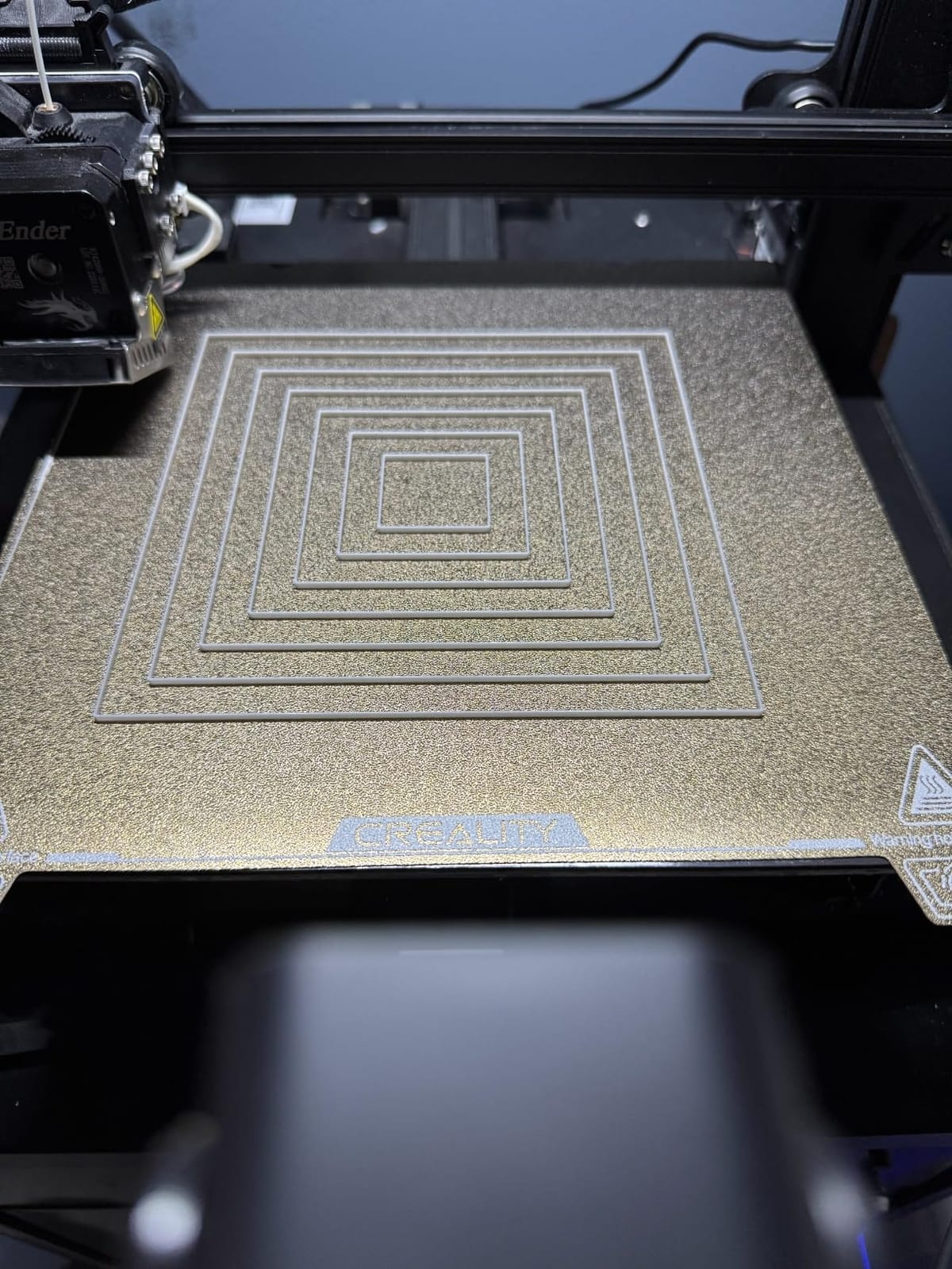 Creality Official Ender 3 S1 Pro Original Build Plate, 235x235mm Texture Surface PEI Sheet Magnetic Removable Flexible Spring Heat Resistance Bed Plate for Ender 3 V3 SE/KE, K1, Ender 3 S1, CR-10 SE customer photo 2