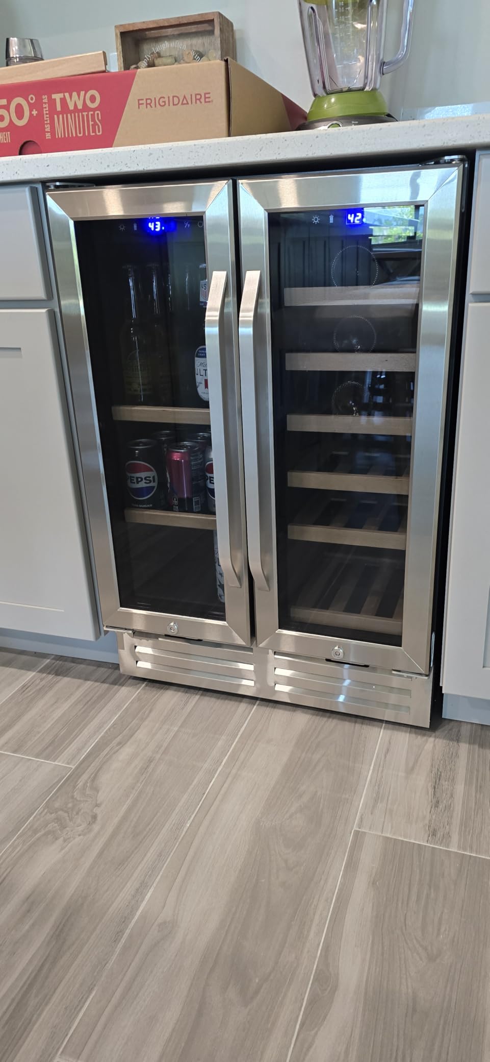 Velivi 24'' Beverage Refrigerator Under Counter Built-In and Drink Fridge customer photo 1