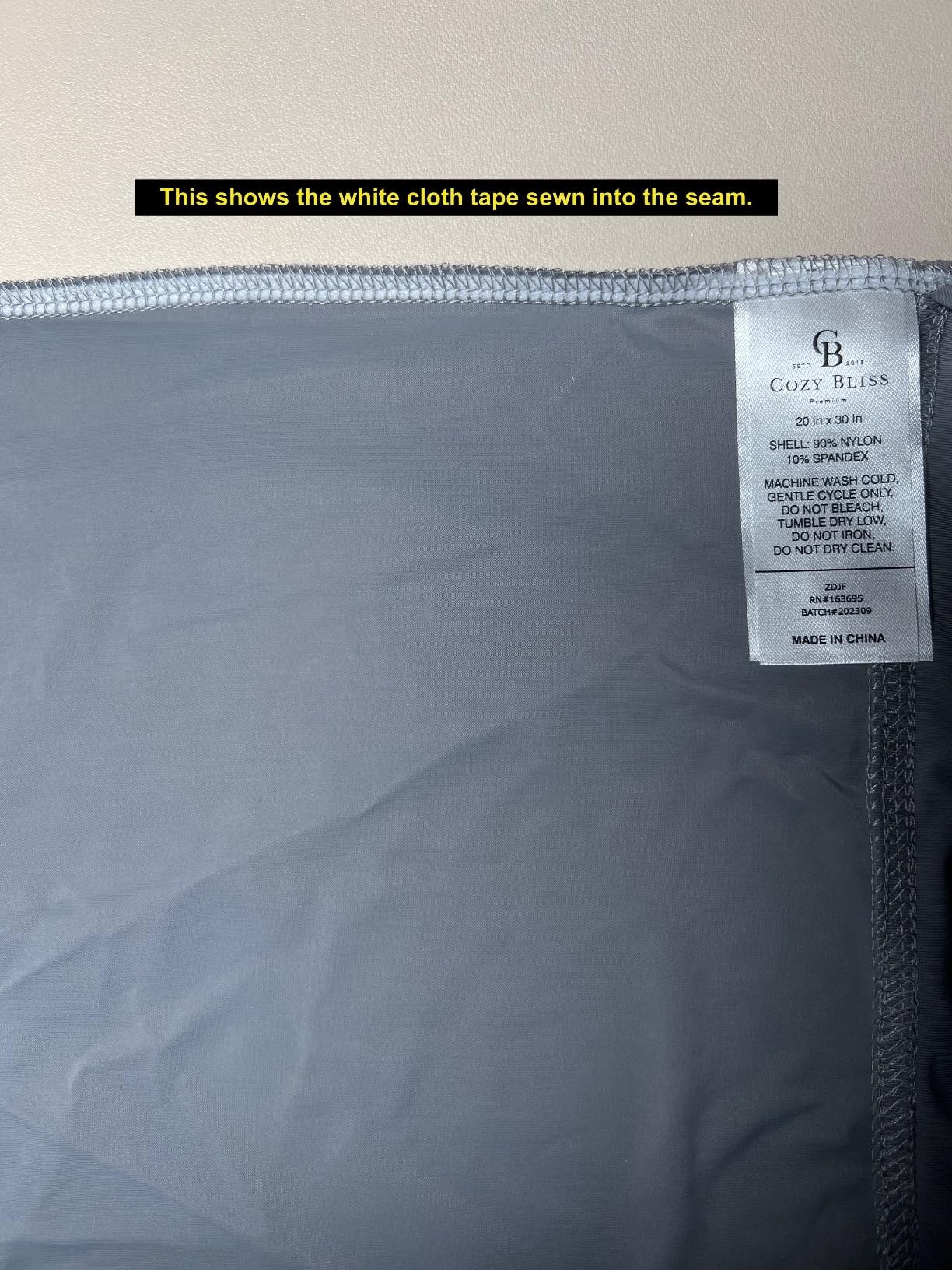 Cozy Bliss 2 Pack Cooling Pillow Cases, Queen 20