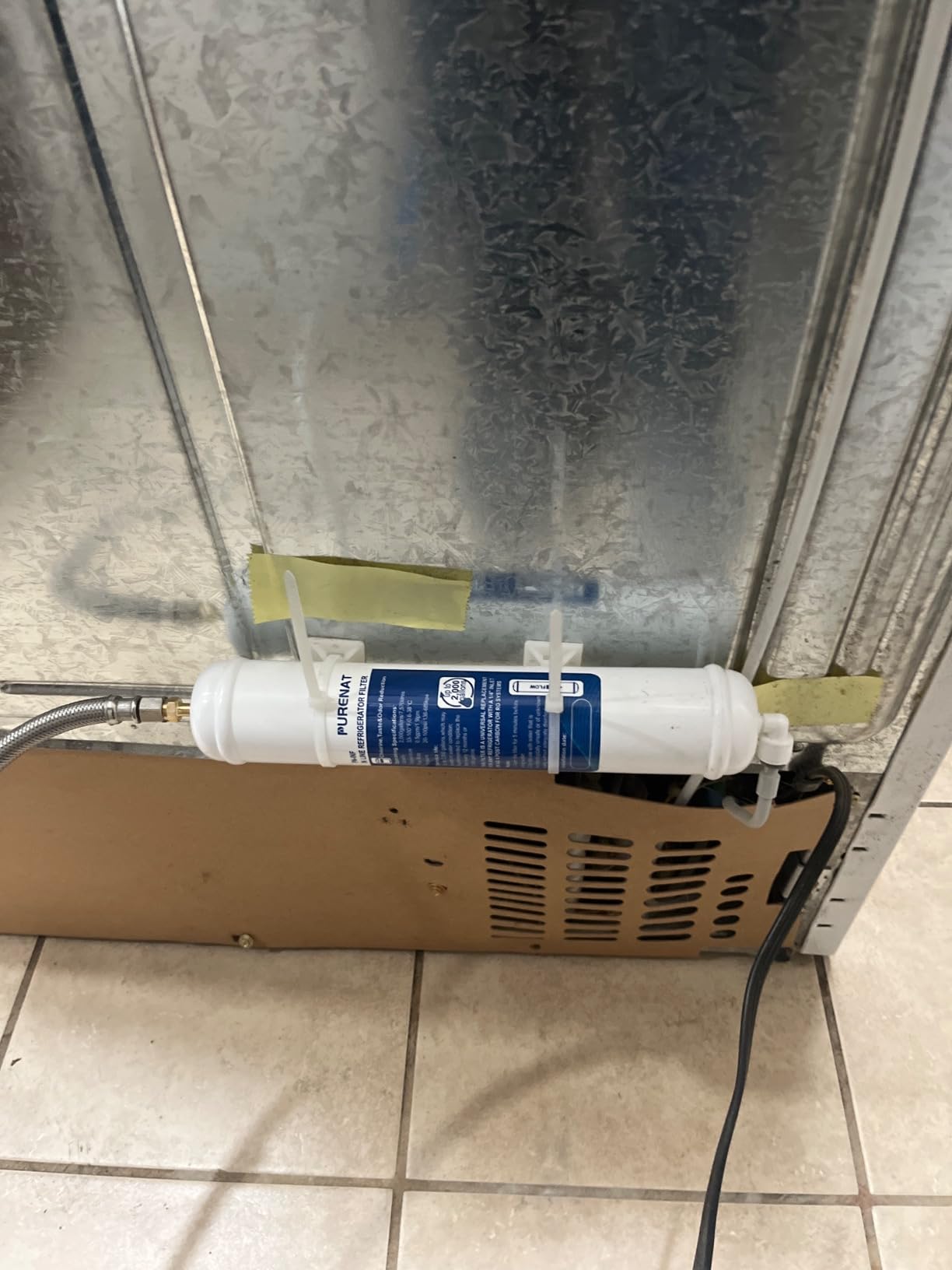 Inline Water Filter - With Fittings for Refrigerator & Ice Maker(1 Pack) customer photo 2