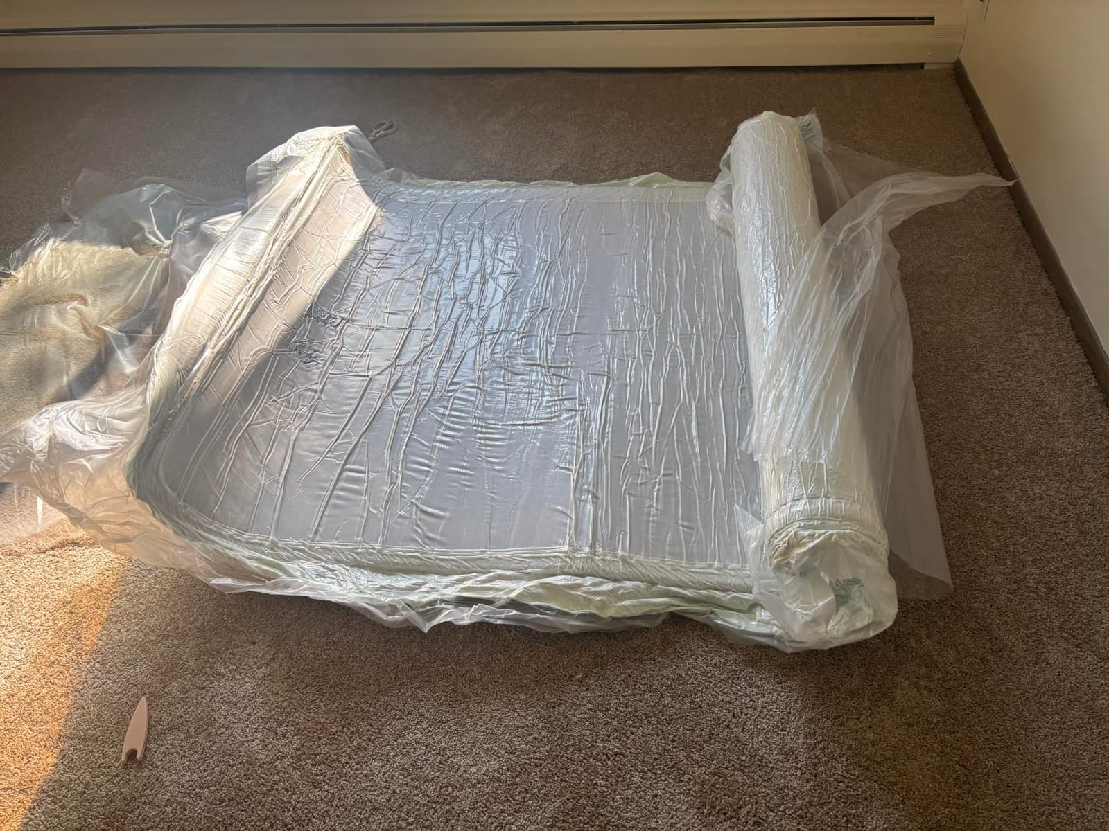 Zinus Memory Foam 12 Inch Green Tea Mattress, Full customer photo 1