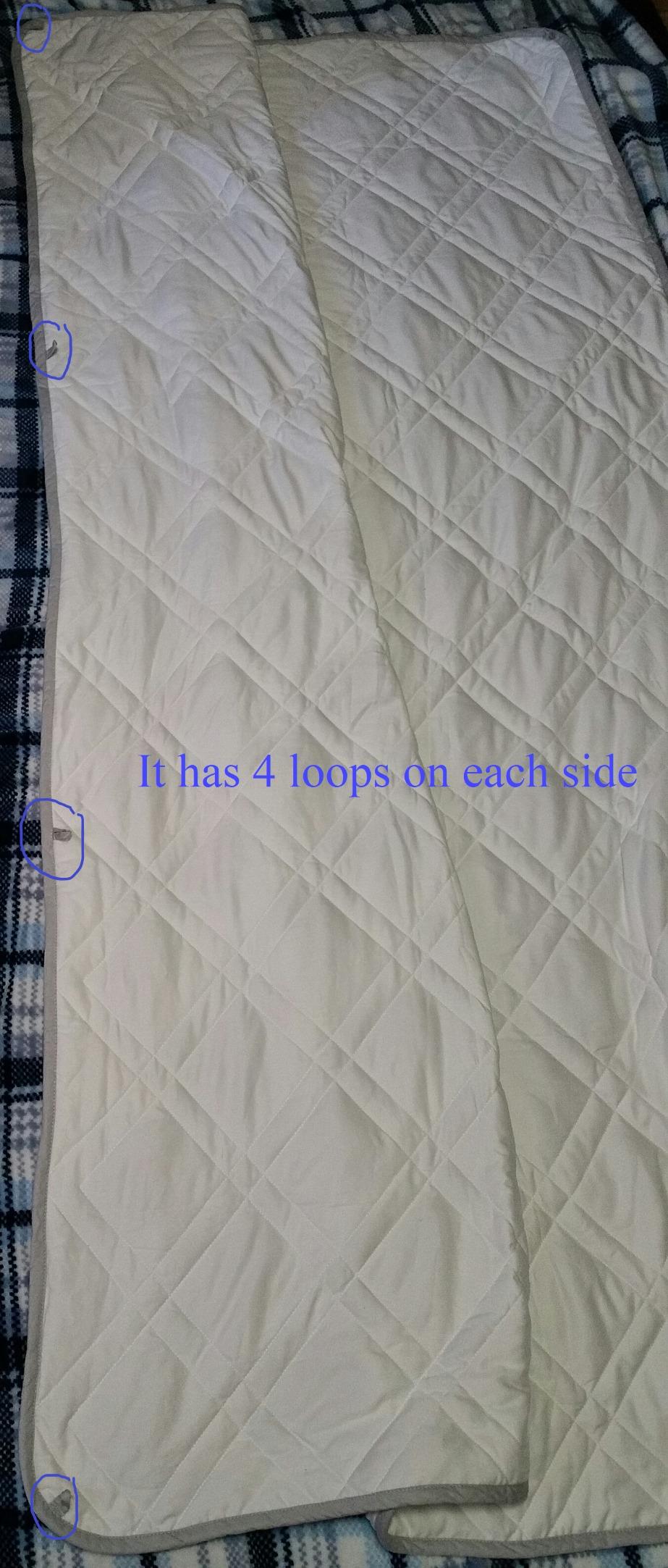 Aricove King Size Weighted Blanket, 22lbs, Cooling Weighted Blankets for Adults, Silky Soft Bamboo Viscose, 88x104 inches, Machine Washable, White customer photo 2
