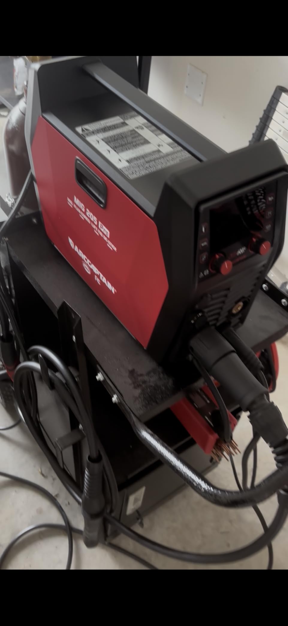 ARCCAPTAIN MIG205 Pro MIG Welder 205A 120V 240V 6-in-1 Aluminum Welding customer photo 1