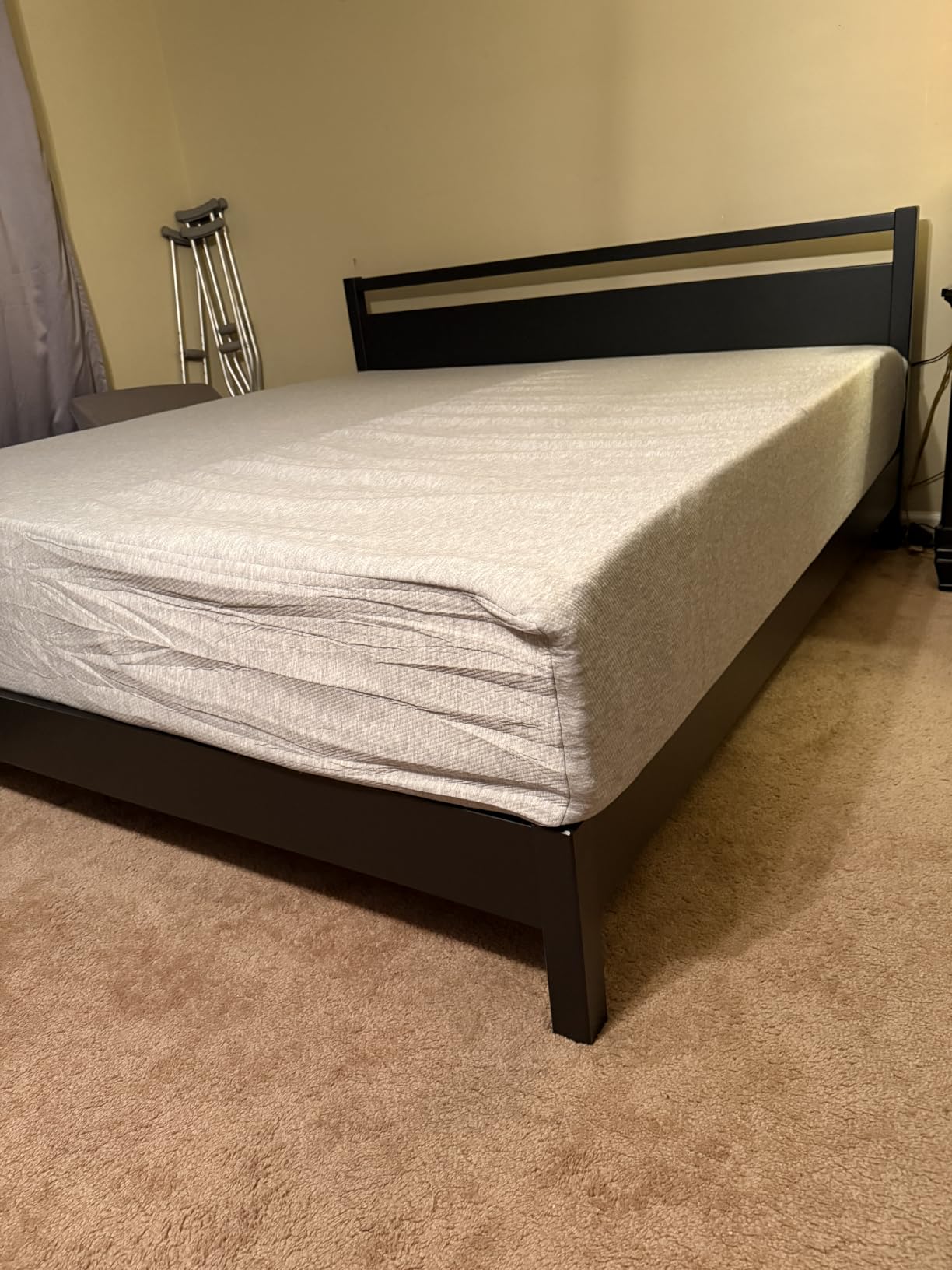 LIFEMENT King Mattress, 10 Inch King Size Mattress, Basic Copper Cooling Gel Memory Foam Mattress in a Box, Pressure Relief with Medium Firm Support, CertiPUR-US Certified, 80''L x 76''W customer photo 2