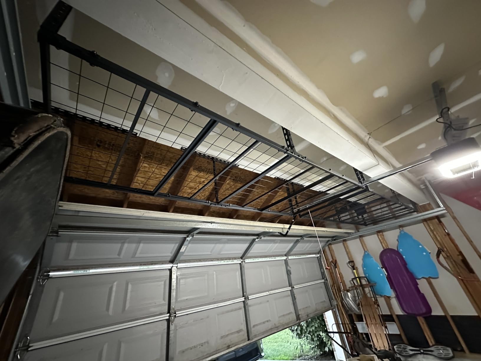 3X8FT Overhead Garage Storage Rack 750LBS Capacity, 26