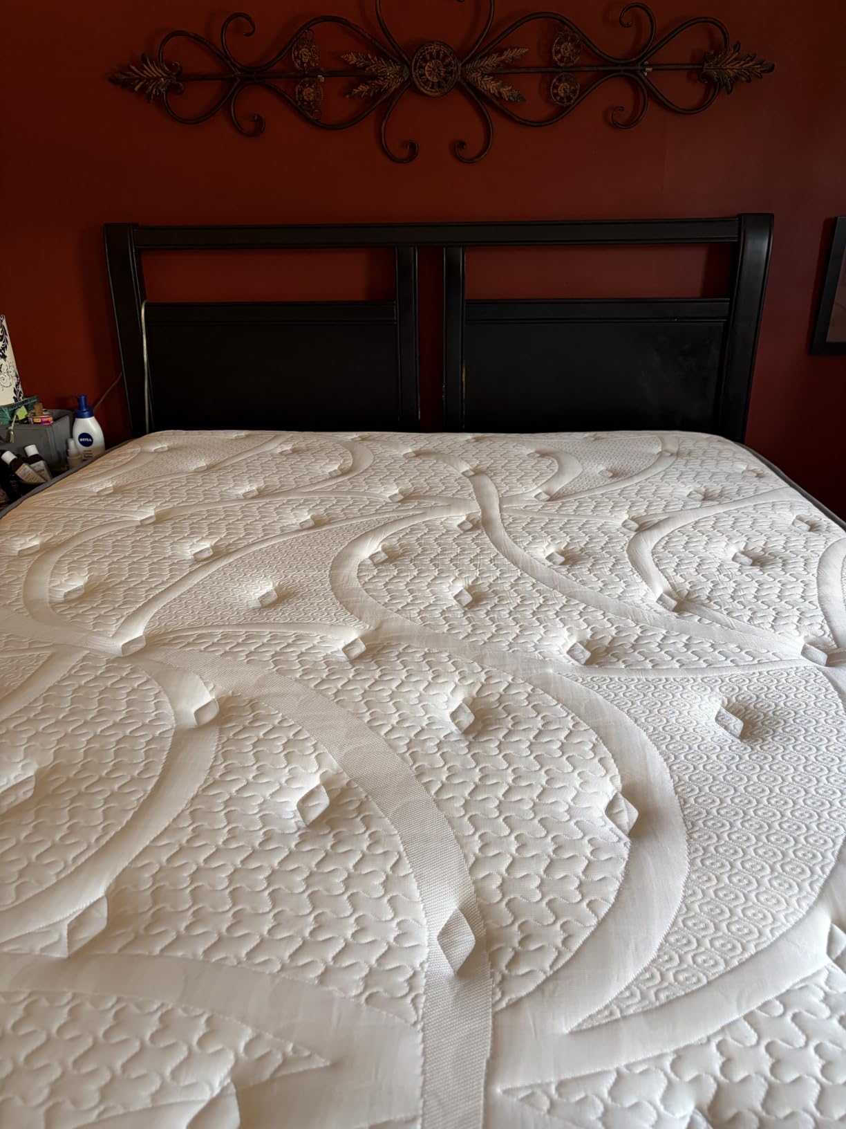SLEEP100 Firm King Mattress 14 Inches - Luxury Cooling Hybrid Bed Mattress in a Box with Lumbar & Shoulder Support, Hotel Collection for Pain Relief - Fiberglass Free - 365 Night Trial customer photo 1