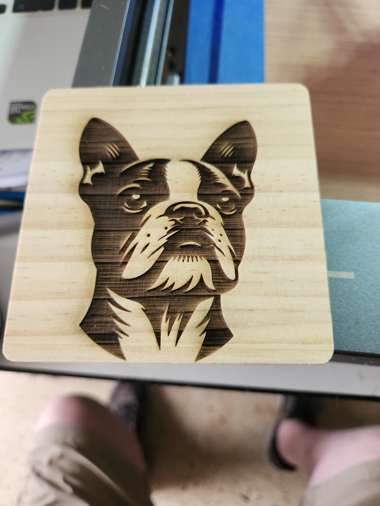 LONGER Ray5 Laser Engraver and Cutter Machine, 40W Laser Cutter 385×385mm customer photo 1