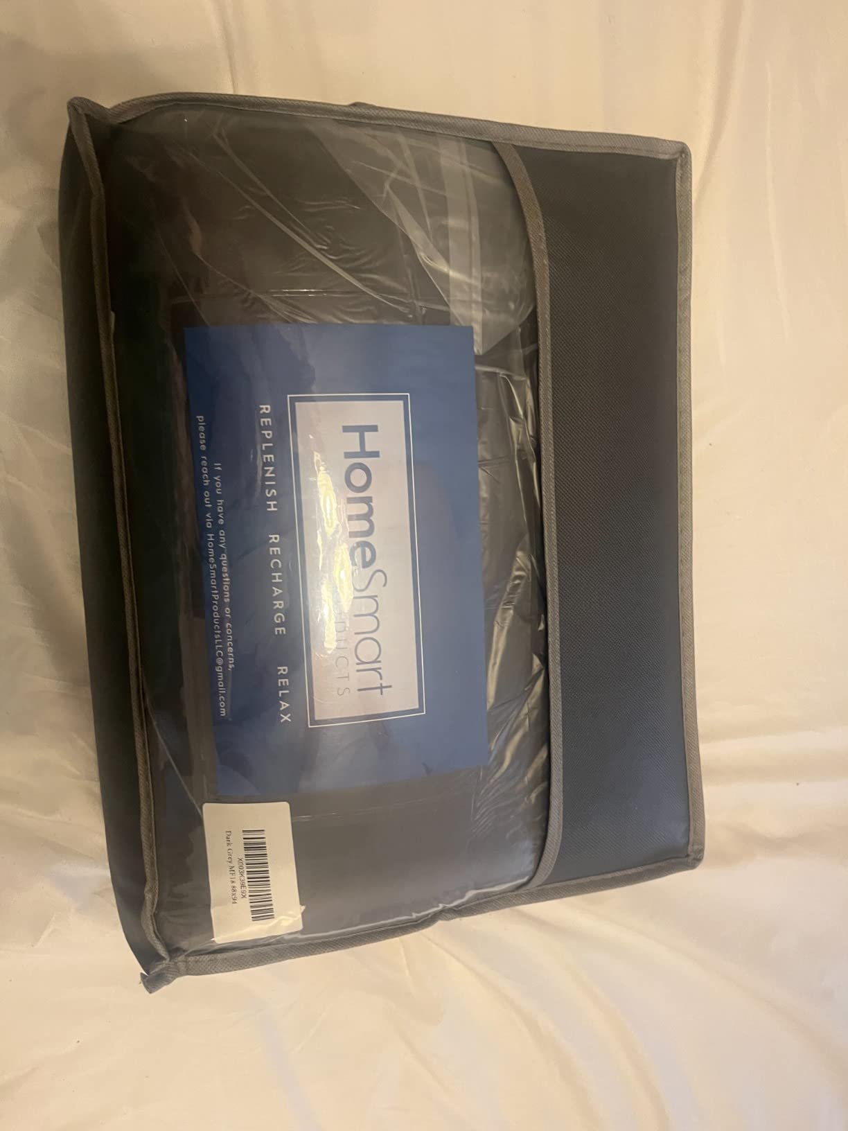 HomeSmart Weighted Blanket Queen Size 50 lb - The Heaviest Weighted Blanket customer photo 2