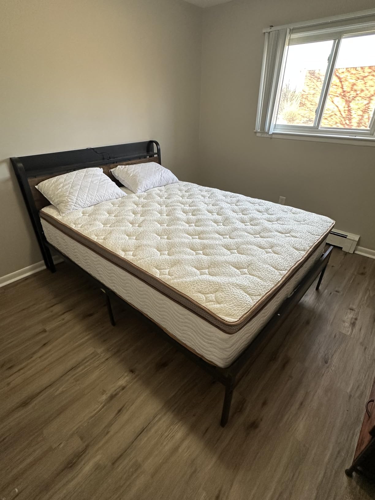 BedStory Firm Full Size Mattress, 14 Inch Hybrid Mattress in Box Orthopedic customer photo 1