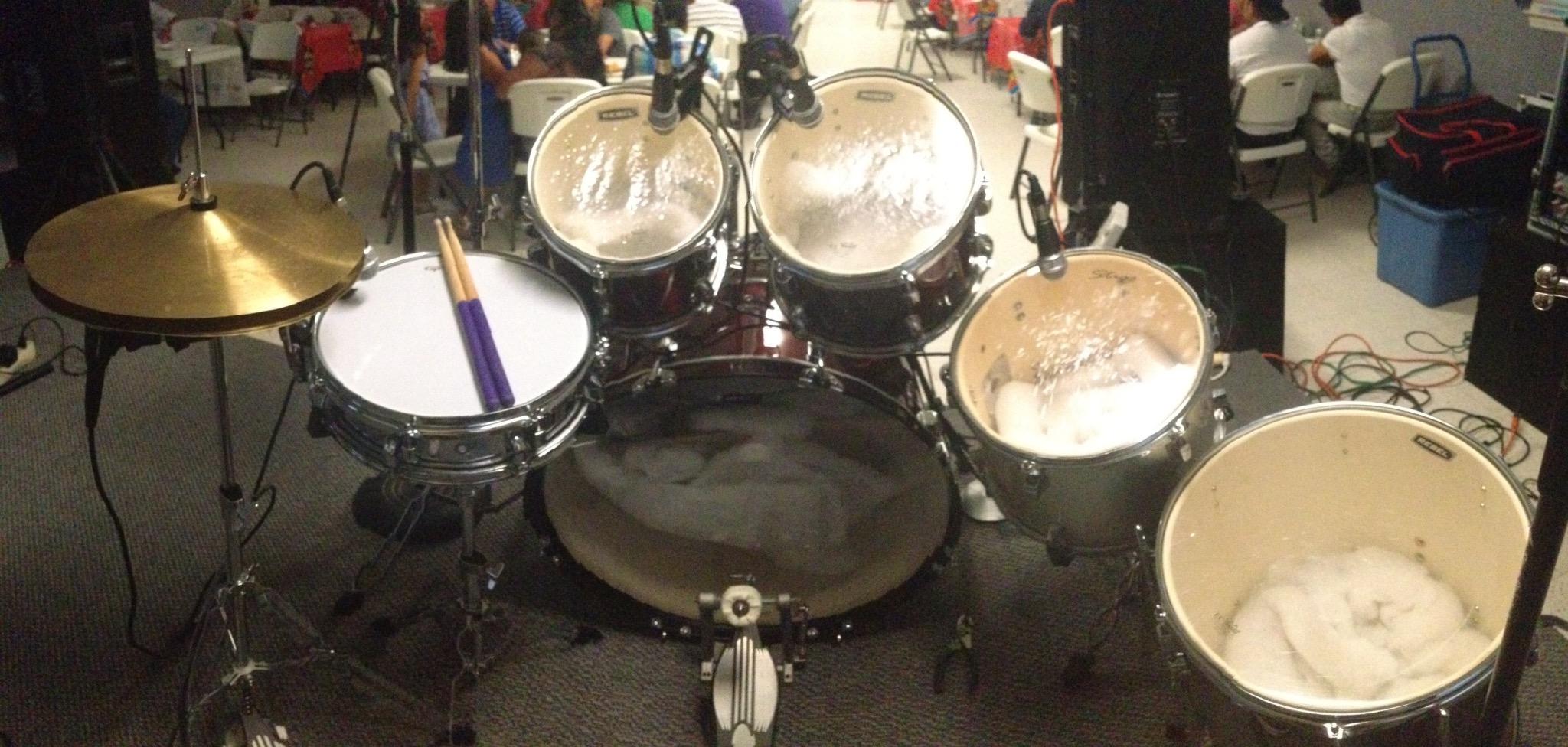 Pyle 7-Piece Drum Microphone Kit with Dynamic & Condenser Mics customer photo 1