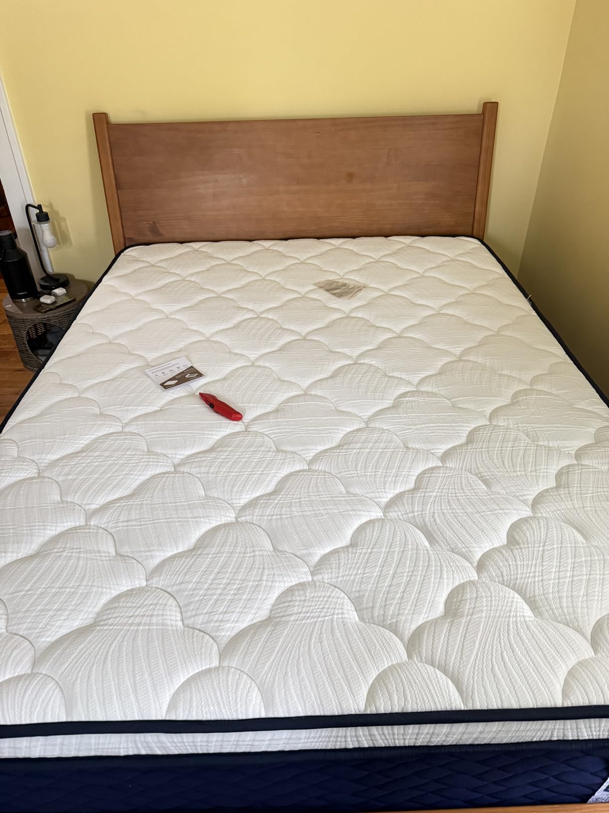Extra Firm King Mattress 14 Inch, Luxury Hybrid Mattress in a Box for Deep Sleep & Lumbar Support, CertiPUR-US & Zero Fiberglass, 365-Night Trial customer photo 1