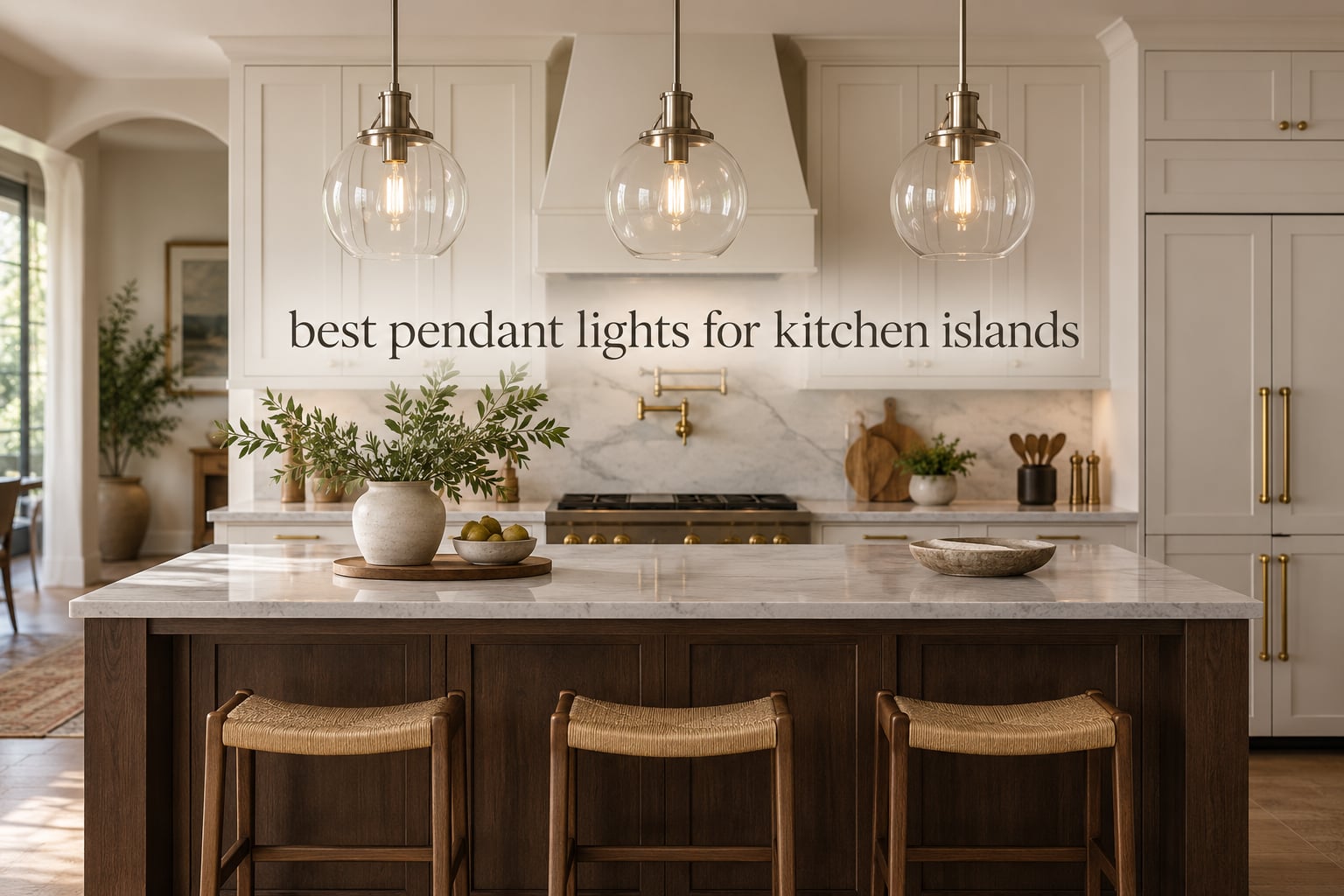 best pendant lights for kitchen islands