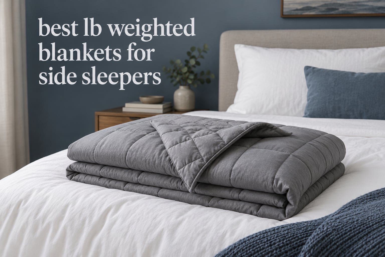 best 20 lb weighted blankets for side sleepers
