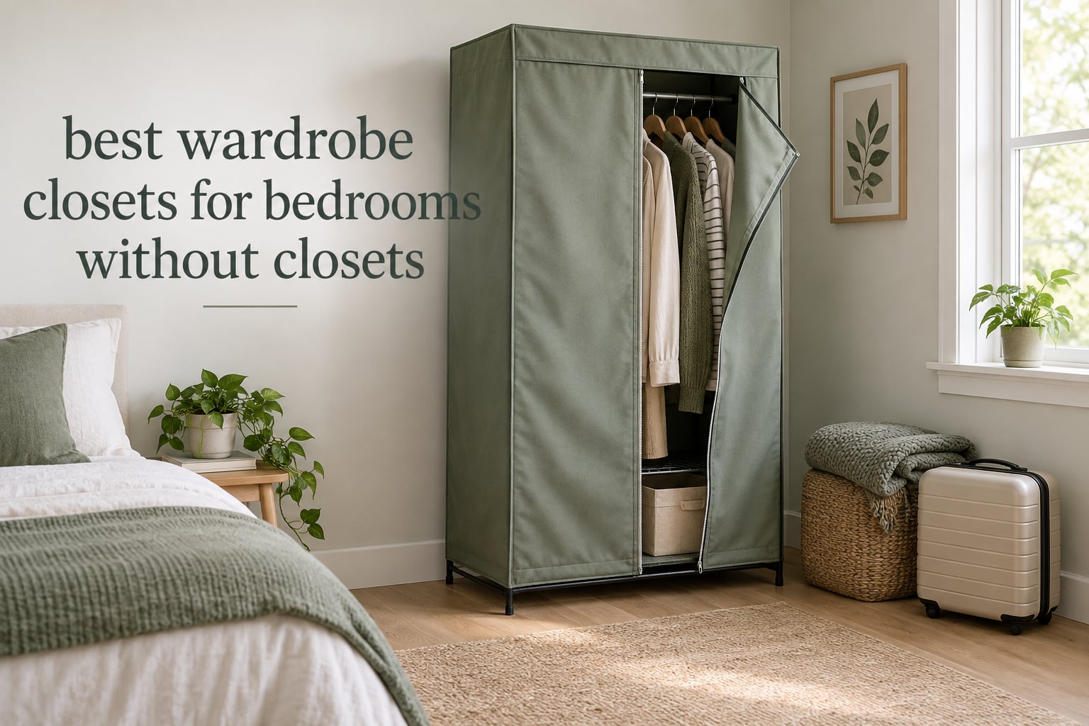best wardrobe closets for bedrooms without closets
