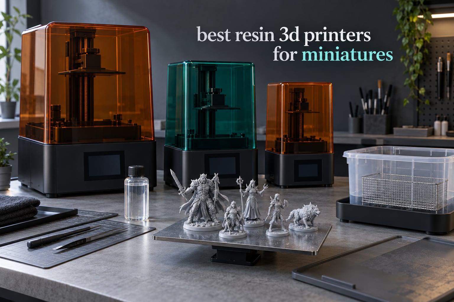 best resin 3d printers for miniatures