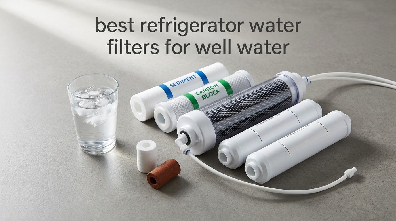 best refrigerator water filters for well water