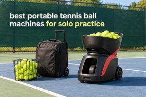 best portable tennis ball machines for solo practice