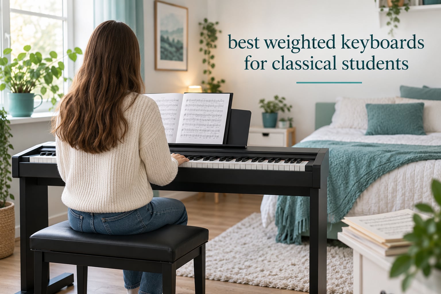 best weighted keyboards for classical students