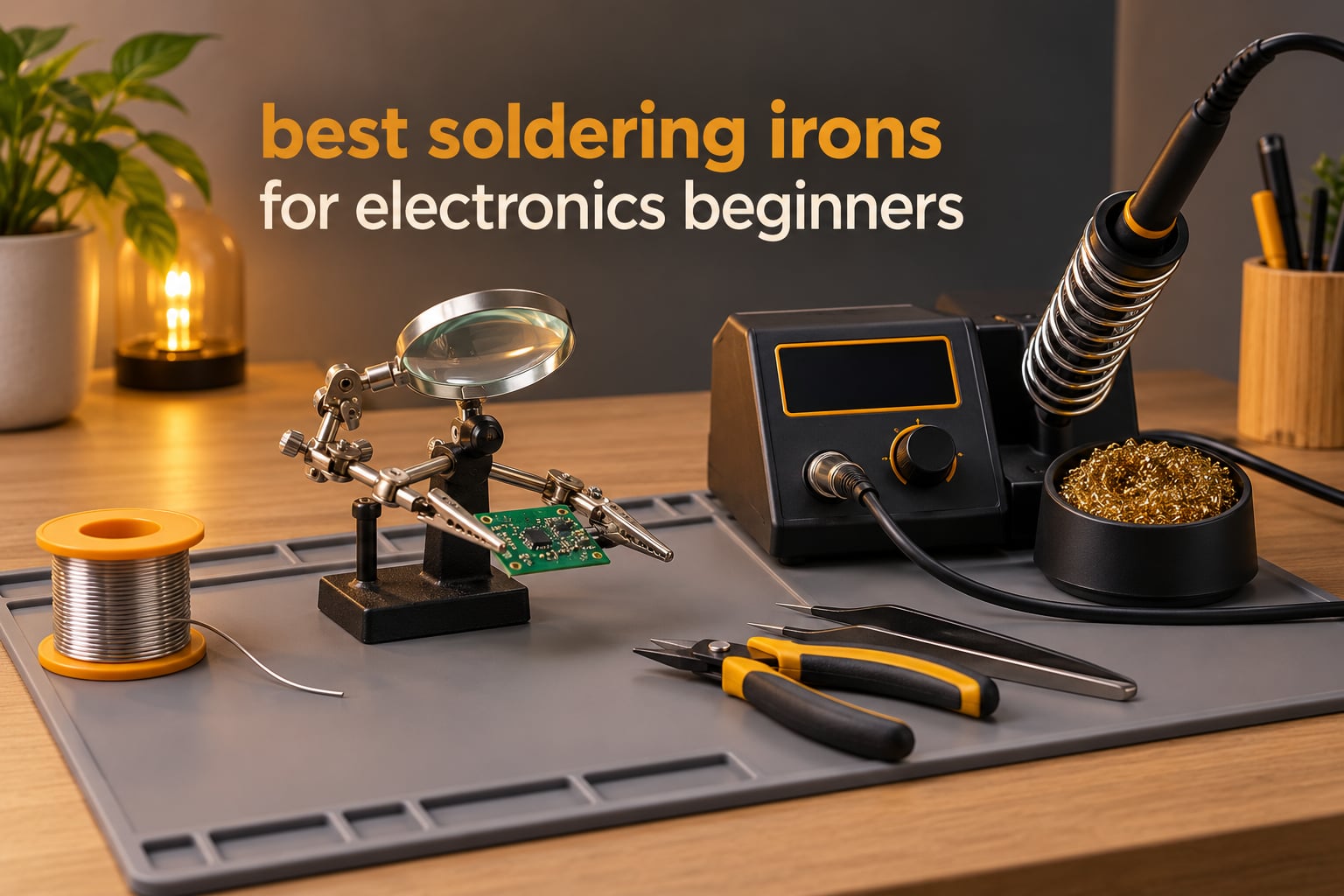 best soldering irons for electronics beginners