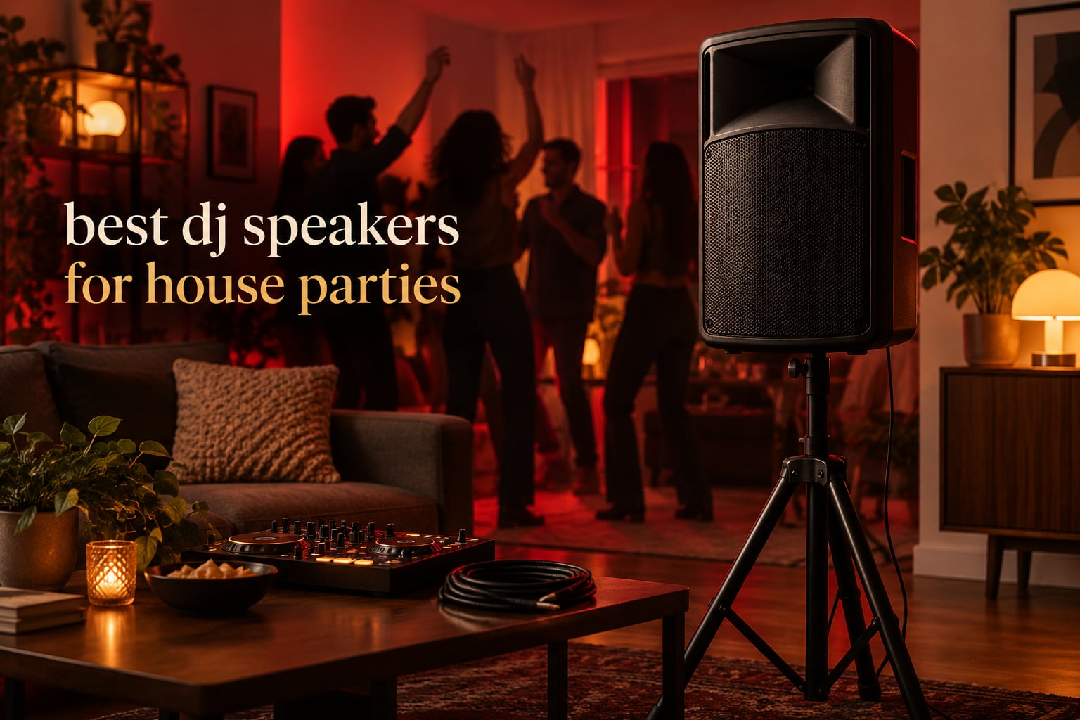 best dj speakers for house parties