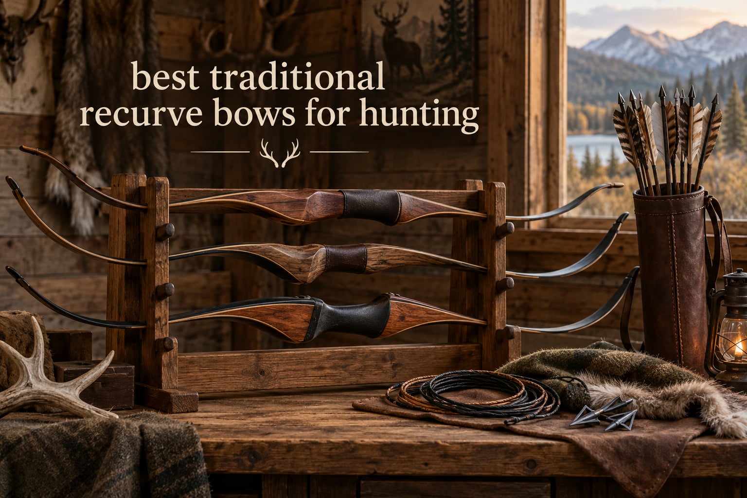 best traditional recurve bows for hunting