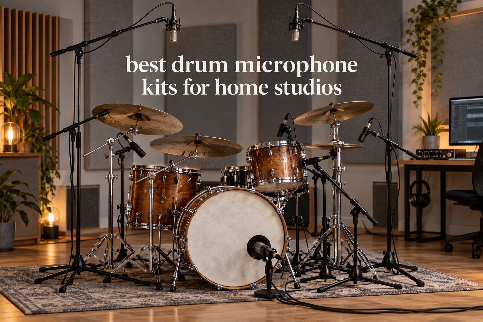 best drum microphone kits for home studios