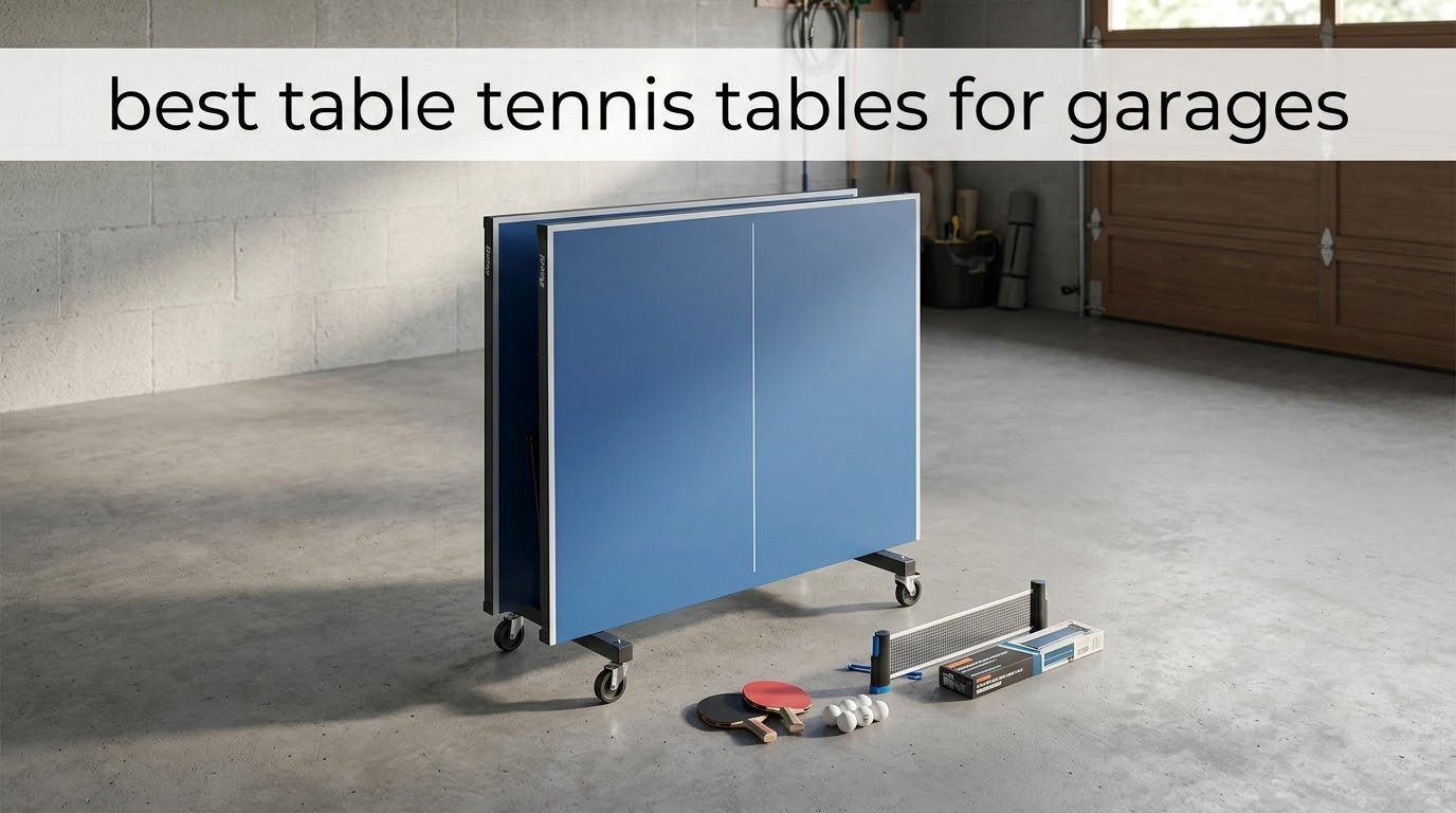 best table tennis tables for garages