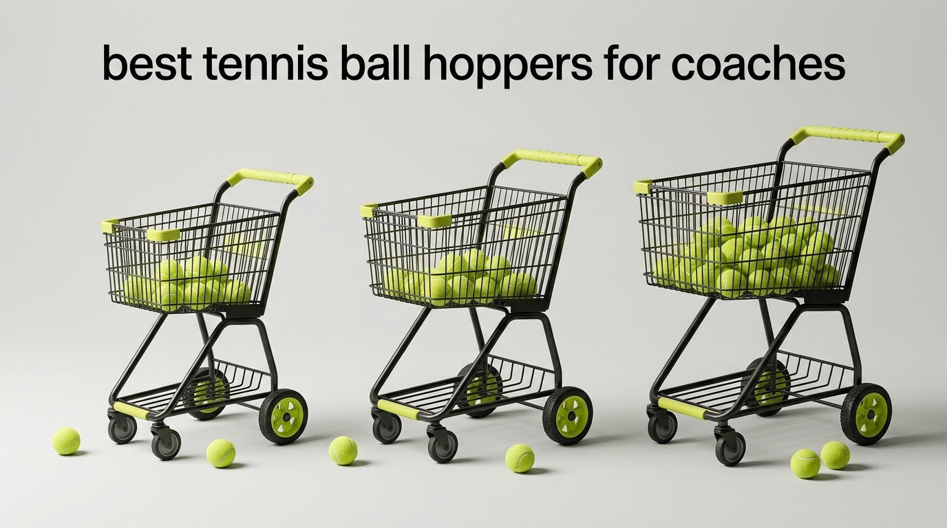best tennis ball hoppers for coaches