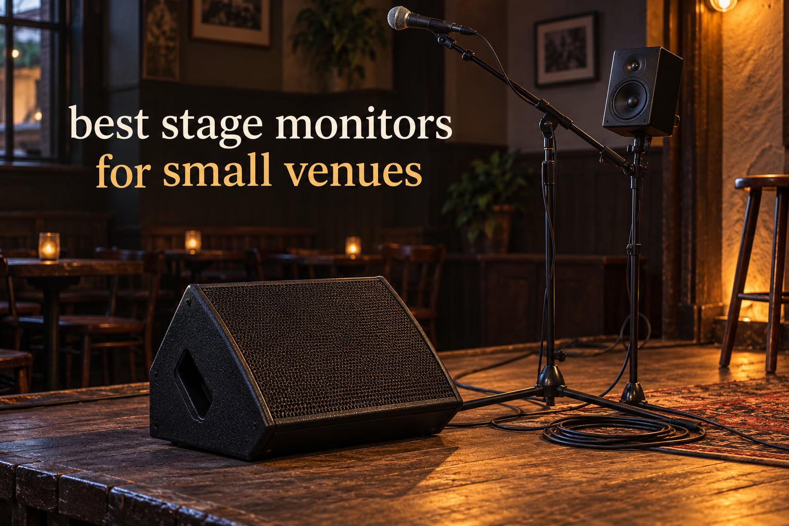 best stage monitors for small venues