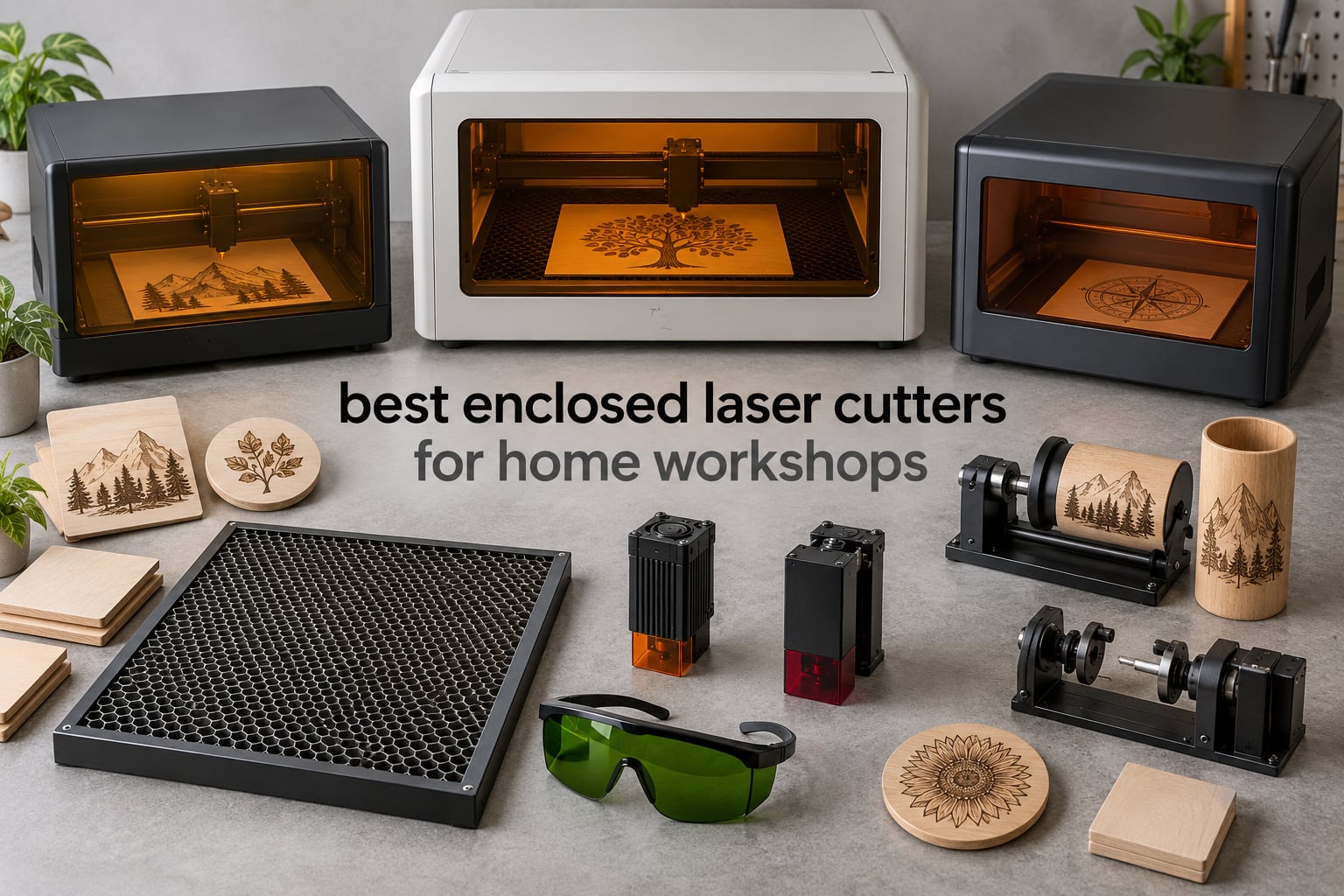 best enclosed laser cutters for home workshops