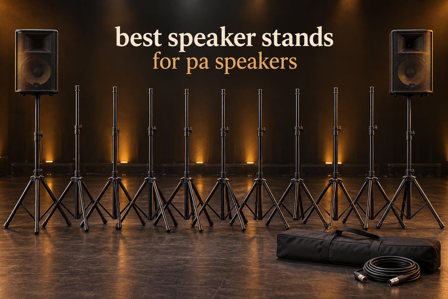 best speaker stands for pa speakers