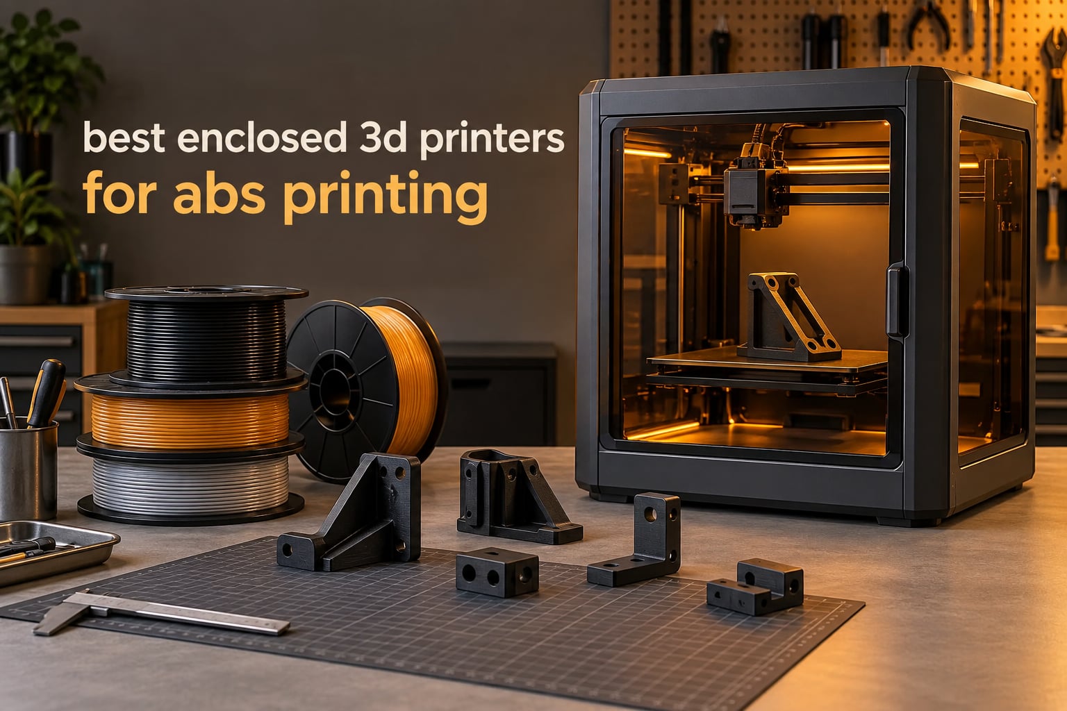 best enclosed 3d printers for abs printing