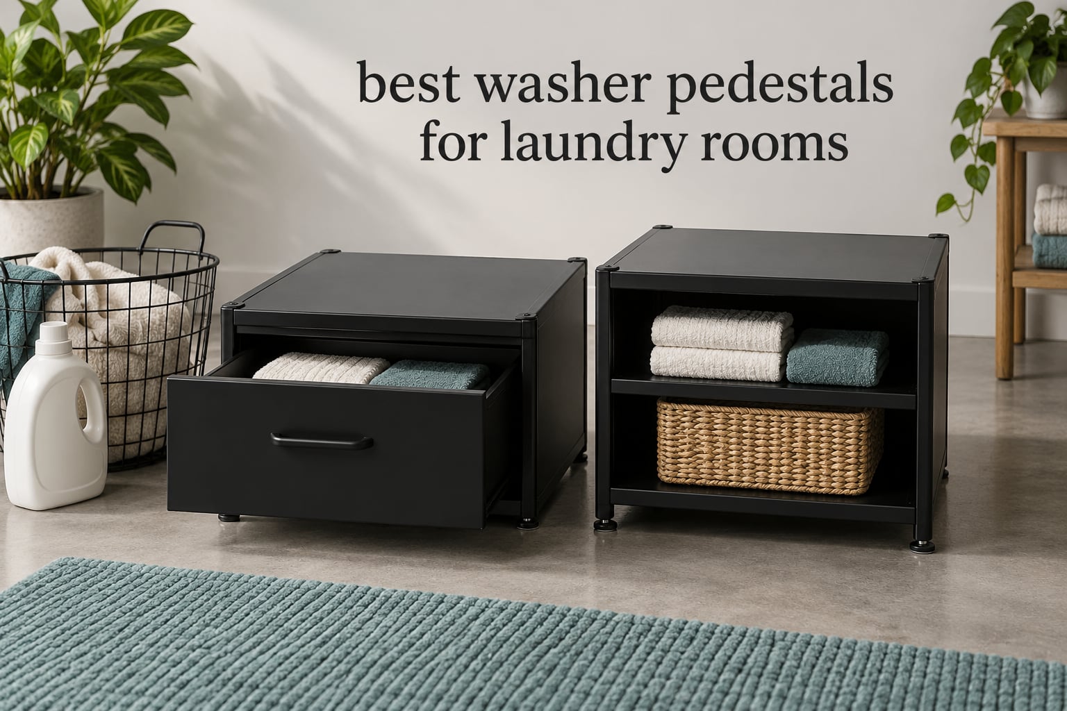 best washer pedestals for laundry rooms