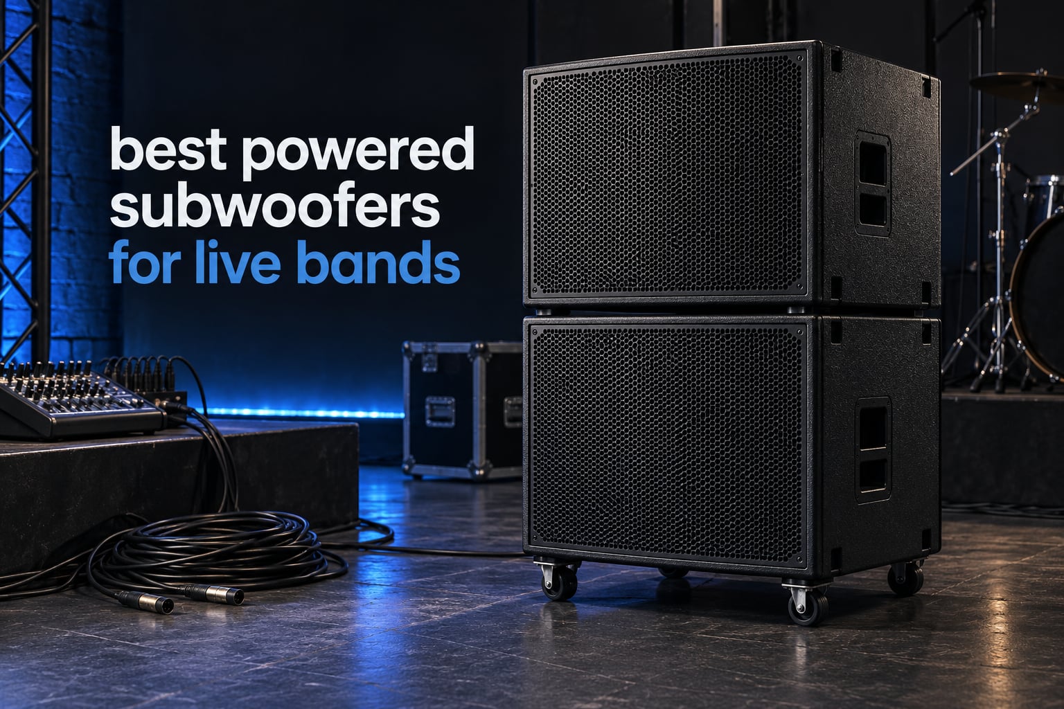 best powered subwoofers for live bands