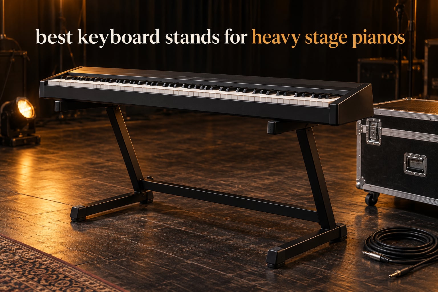 best keyboard stands for heavy stage pianos