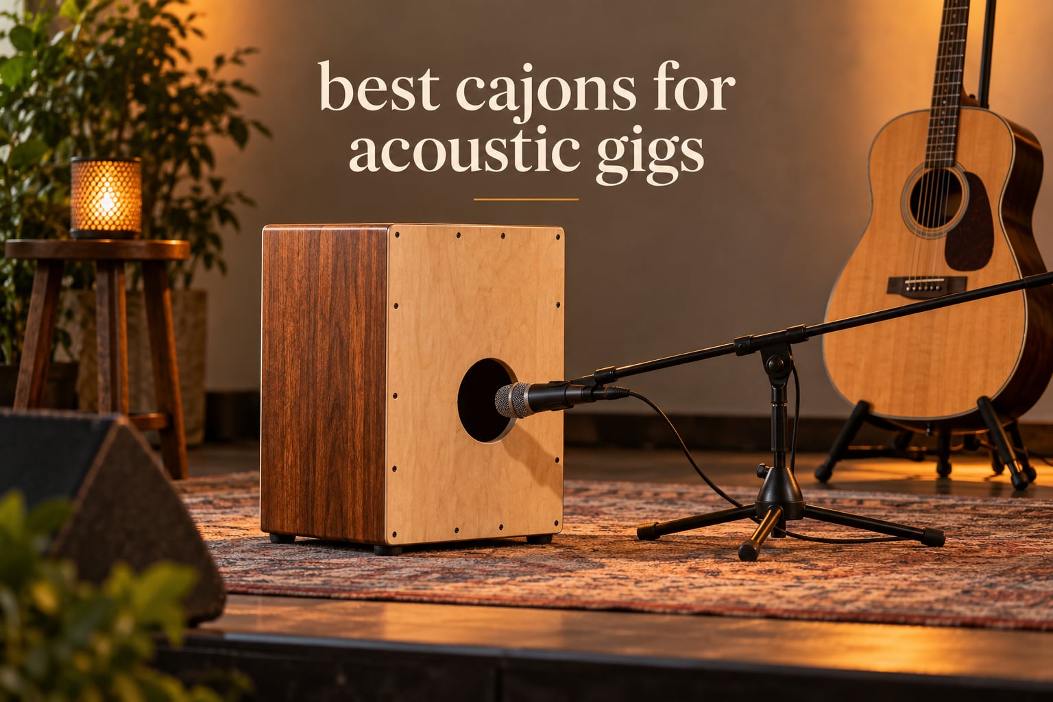 best cajons for acoustic gigs