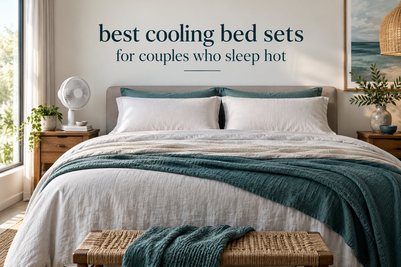 best cooling bed sets for couples who sleep hot